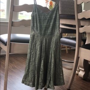 Green Lace Dress
